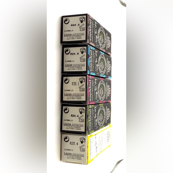 Set of 5 Crazy Sticks! Les Garconnes Crazy Libellule & the Poppies! New in Box - Picture 7 of 8